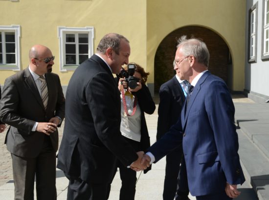 Kohtumine Gruusia presidendi Giorgi Margvelašviliga